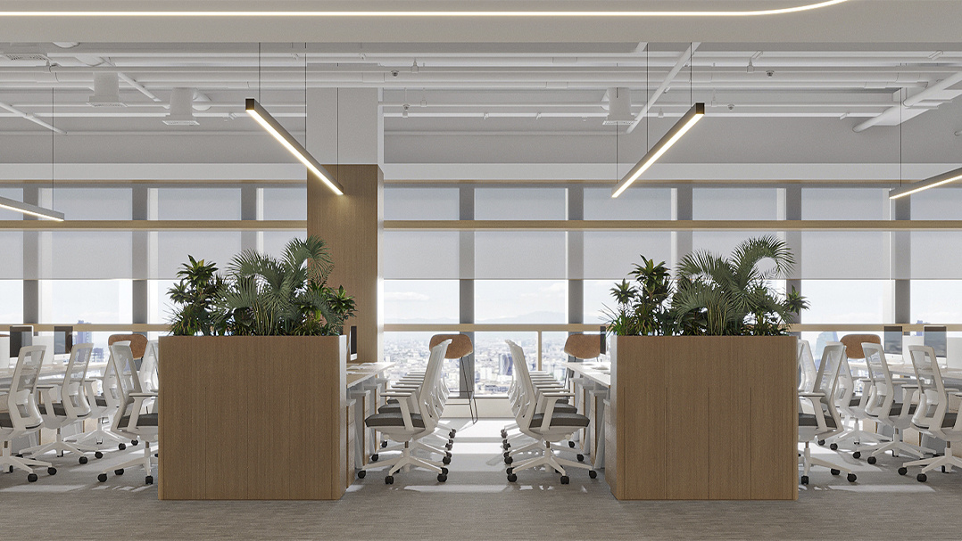 杭州办公室装修,杭州办公室设计,杭州办公室装修设计,杭州商务风办公室装修设计,杭州博妍装饰