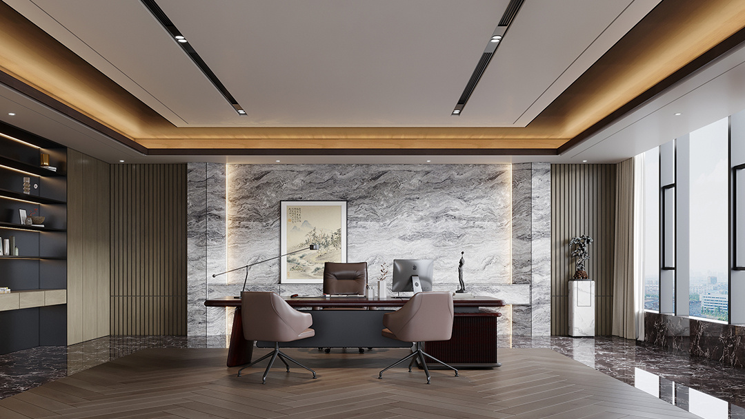 杭州办公室装修,杭州办公室设计,杭州办公室装修设计,杭州商务风办公室装修设计,杭州博妍装饰