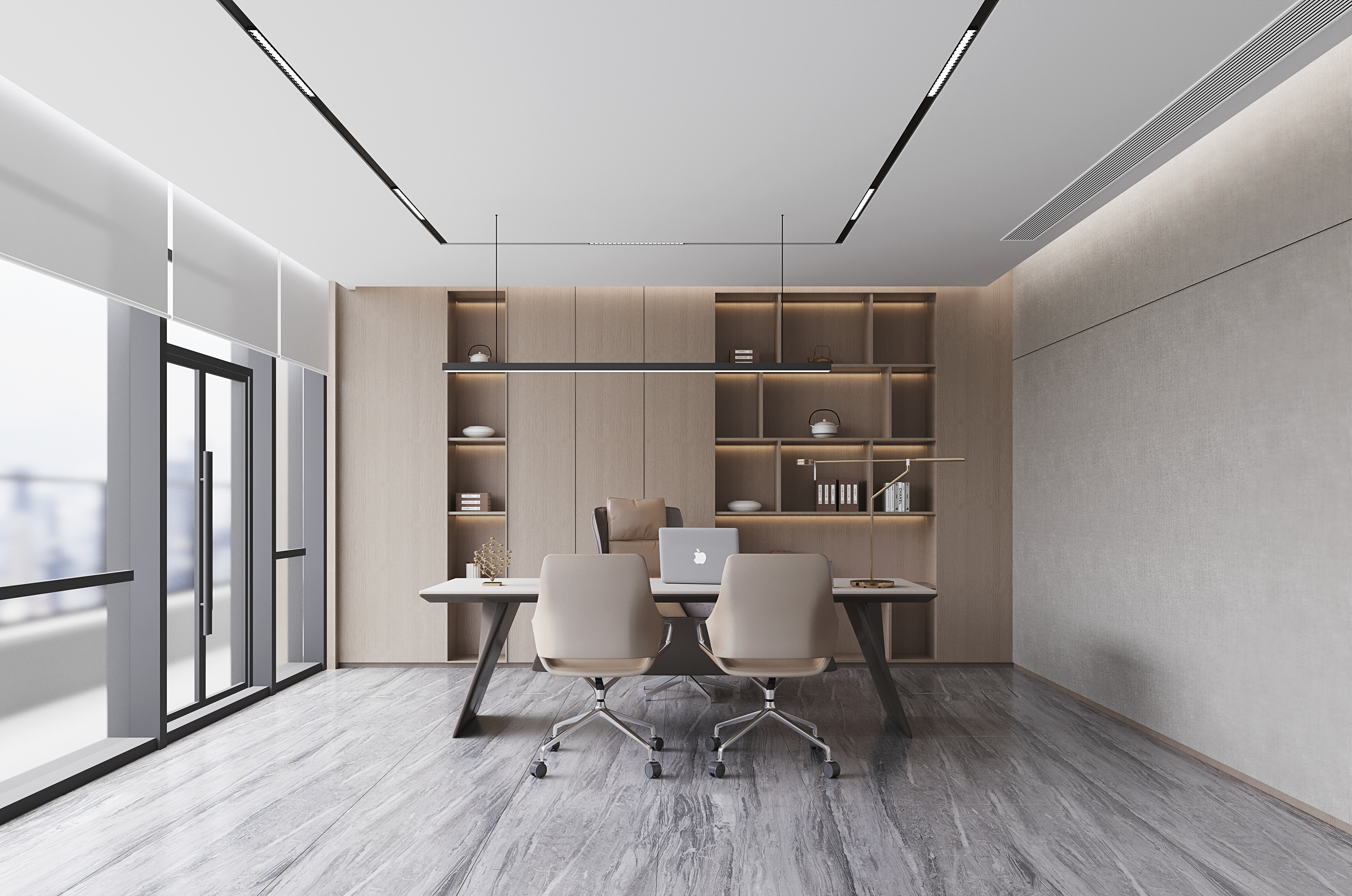 杭州办公室装修,杭州办公室设计,杭州办公室装修设计,杭州商务风办公室装修设计,杭州博妍装饰