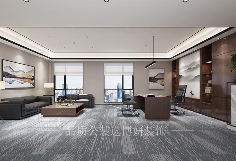 办公室装修墙面颜色选择搭配