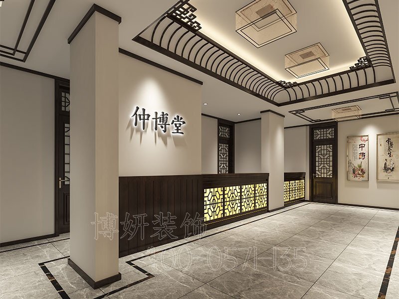 杭州中医馆装修,杭州中医馆装潢设计,杭州中医馆装修效果图,杭州装修公司