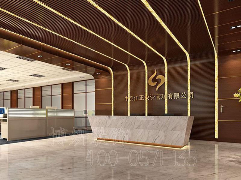 富丽中式风办公室装修设计方案 - 实景图 2