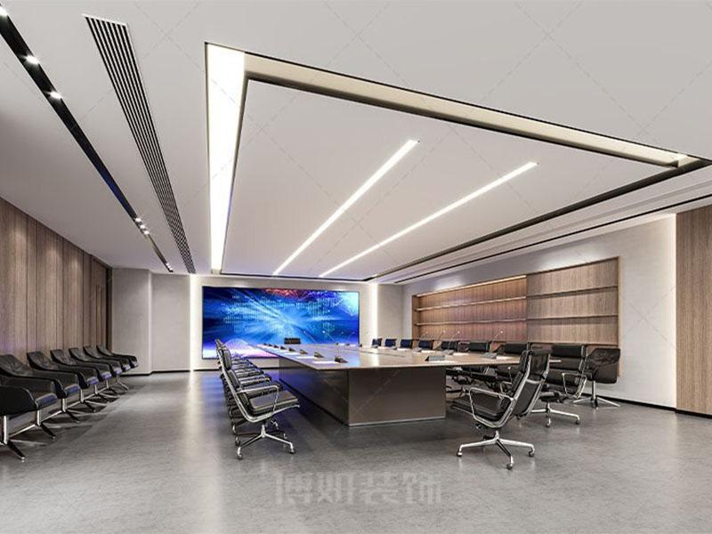 现代简约科技公司办公室装修设计方案