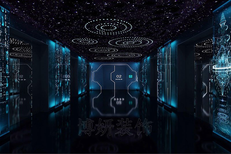 未来科技感后现代风办公室装修设计方案 - 实景图 13