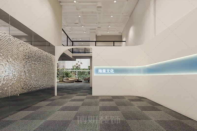 科技风格直播公司办公室装修设计方案 - 实景图 7