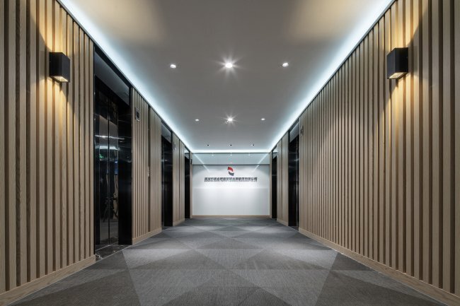 简约拼色办公室装修设计方案 - 实景图 7