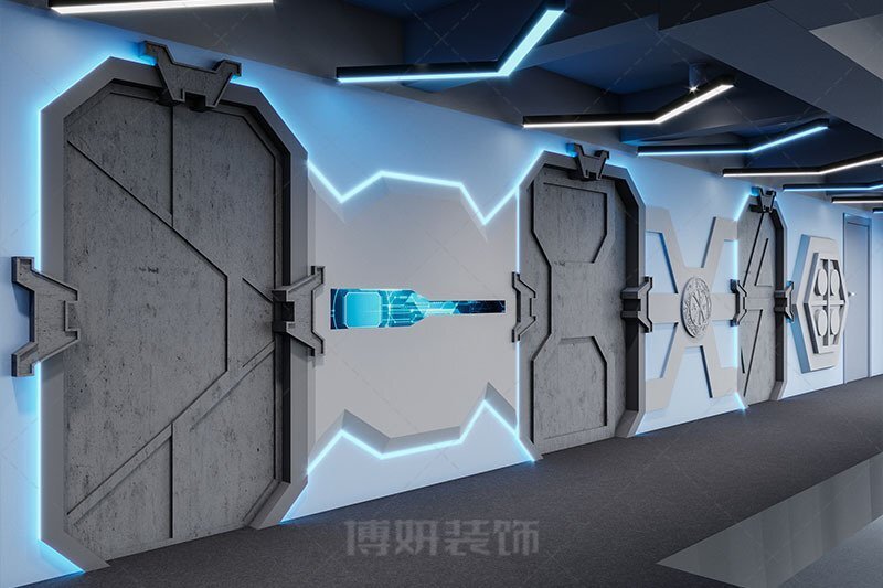 潮流感直播办公室装修设计方案 - 实景图 4